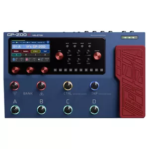 Valeton GP-200X Guitar Bass Amp IR Cabinet FX Loop Expression Multi-Effects Peda - Picture 1 of 7