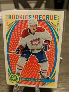 2013-14 O-Pee-Chee Retro #520 Brendan Gallagher - 19/20 Canvas