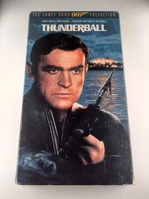 Thunderball (VHS) 1965 Sean Connery, Claudine Auger, Adolfo Celi TESTED - Image 1 of 3