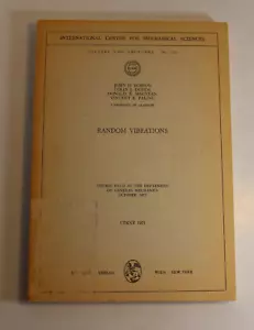 Random Vibrations Course Held at the Department of General Mechanics 1972 PB IBM - Picture 1 of 20