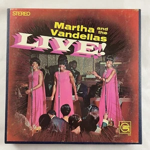 Martha and the Vandellas LIVE Reel to Reel 4 Track Stereo 1967 Gordy Funk Soul - Picture 1 of 8