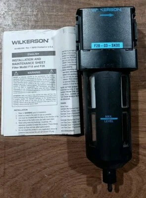 Wilkerson F28-03-SK00 Compressed Air Filter - Image 1 of 4