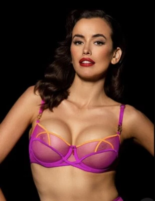 Sujetador Honey Birdette Saskia Magenta Talla 32C Foto 1 de 4