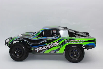Traxxas 68154-4 grün Slash 4X4 BL-2s Brushless 1:10 Short Course Truck 4WD NEU - Bild 1 von 4