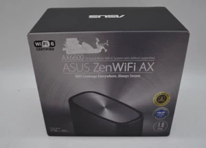 ASUS ZenWiFi AX6600 Tri-Band Mesh WiFi 6 System  Black in the original box - Picture 1 of 4