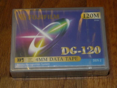 FUJIFILM DG-120 4mm 120M Cartridge DDS2 Data Tape neu in Folie - Bild 1 von 2