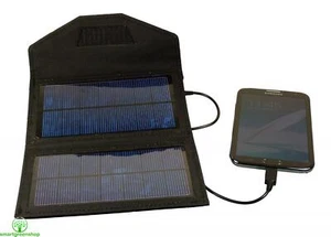POWERplus Fox Pliable Poche solar Panneau Chargeur USB 5V USB Sortie - Photo 1 sur 6
