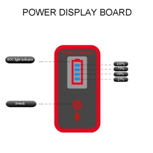 Power Display Board LED 12V PORT für DALY Smart BMS Lights Board SOC Anzeige - Bild 1 von 4