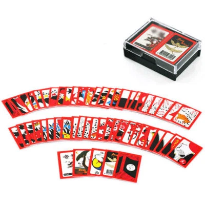 Hwa-tu / Korean Card Board Game Hwatu Go Stop Godori Flower Game 5 Jockers - Image 1 of 3