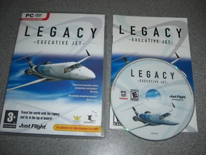 LEGACY - EXECUTIVE JET Pc DVD Rom Add-On Flight Simulator X & 2004 FS2004 FSX FS - Picture 1 of 1