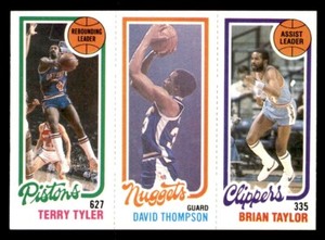 1980 Topps Basketball #158 Tyler Thompson Taylor NM/MT *d3