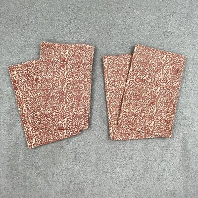 De Colección Ralph Lauren San Luca Fundas de Almohada Desplazables Juego Estándar 4 Coral Hecho en Italia Foto 1 de 4