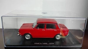 AUTO VINTAGE SCALA 1/24 - SIMCA 1000 - DE LUXE COLLECTION - Foto 1 di 1