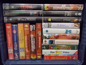 19 VHS-Filme, Sammlung, verschiedene Genres. #K-361 - Imagen 1 de 1