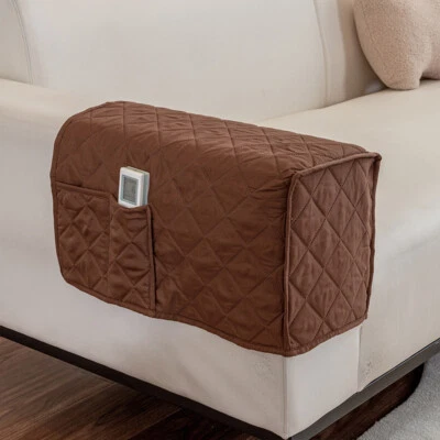 Capas removíveis para poltrona sofá apoio de braço capa protetora de braço elástico sofá 1 par - Imagem 1 de 4