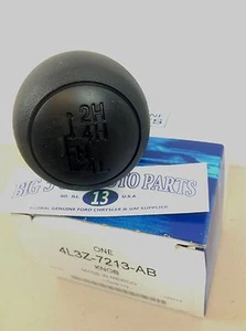 Ford F150 Ford Super Duty Manual Transfer Case SHIFTER KNOB new OEM 4L3Z-7213-AB - Picture 1 of 2