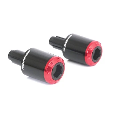 Extremos de barra de aluminio rojo ATOM para Honda CBR 250R 14 13 12 Foto 1 de 4