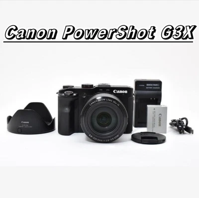 Canon PowerShot G3X 24mm wide-angle 25x optical zoom From Japan - Image 1 of 4