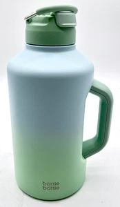 BottleBottle Grower 64 Oz Insulated Water Bottle - Sports Green Gradient - Picture 1 of 8
