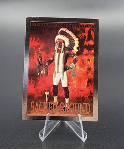 Derrick Thomas 1992 Skybox Primetime Poster Card #M10 Silver Border Chiefs  - Picture 1 of 2