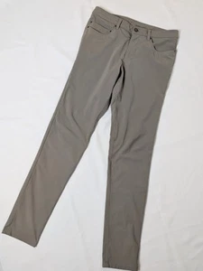 PRISTINE lululemon ABC 5 pocket pants Men's Size 30 Warpstreme Brown Taupe - Picture 1 of 6