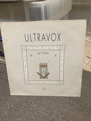 ULTRAVOX HYMN, LIMITED EDITION CLEAR VINYL 12" EP, CHS122657, VG+ Foto 1 de 2