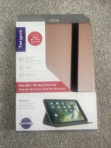 Targus Apple iPad 10,2" 7th/8th/9th/Air 3/PRO 10,5" CLICKIN Case - Roségold - Bild 1 von 2