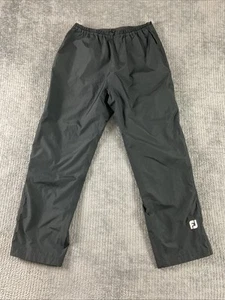 FootJoy DryJoys Pants Mens Large Performance Golf Rain Black Waterproof - Picture 1 of 14