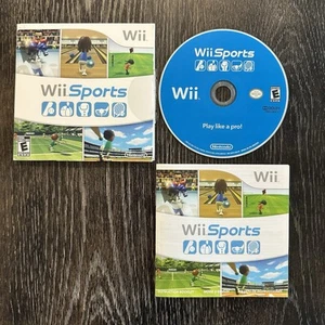 Wii Sports w/ Manual & Sleeve (Nintendo Wii, 2006) - Tested And Working - Picture 1 of 8