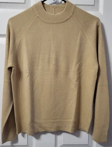 Stitches In Time Damen Pullover 1/4 Zip Small Braun QVC Langarm Strick Oberteil - Bild 1 von 7