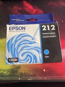 Cartuchos de tinta originales Epson 212 cian caducidad 2/22 - Imagen 1 de 1