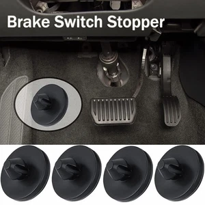 High Quality Mtaerial Pads Brake Pedal Black Rubber Stopper Clutch 4pcs - Picture 1 of 12