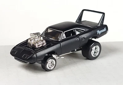 Johnny Lightning suelto MDC exclusivo 1970 Plymouth Superbird negro mate Foto 1 de 2