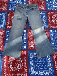 Vtg 70s Levi’s Orange Tab 646 (30x28) Bellbottom Flared Jeans Made In USA  - Picture 1 of 5