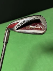 LEFT-HANDED Callaway Diablo Edge 6-Iron Steel Shaft Uniflex - Picture 1 of 8
