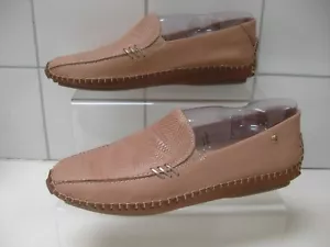 PIKOLINOS Mocasines Zapatos 5 38 Jerez Planos Mocasín Cuero Sin Cordones Beige Mujer - Imagen 1 de 9