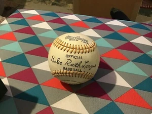 Vintage MacGregor Official Babe Ruth League Horse Hide Cover Baseball / Box B74C - Picture 1 of 8