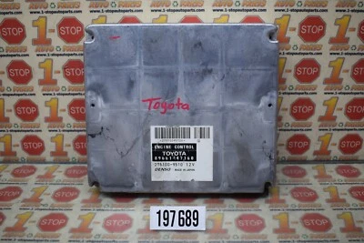 2006-2008 TOYOTA PRIUS ENGINE COMPUTER MODULE ECU ECM 89661-47160 OEM Foto 1 de 4
