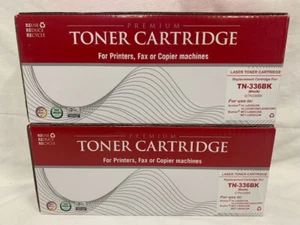 Premium TN336 High Black Toner Cartridge Replacement for Brother HL-L8250 2-pack - Picture 1 of 6