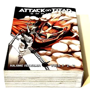 Attack on Titan Omnibus 1 (Vol. 1-3) - Paperback By Isayama, Hajime - Picture 1 of 2