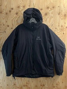 Arc'teryx Mens XL - Atom AR Hoody Jacket - Black Full Zip 14648 - Picture 1 of 14