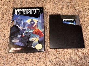 Nightshade (Nintendo Entertainment System, 1992) Box Cartridge Tested NES