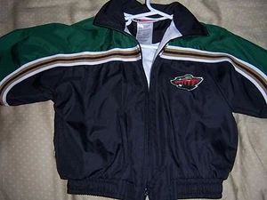 MINNESOTA WILD JACKET T2 REEBOK - Picture 1 of 3