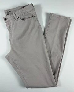 Lands End Women’s 14 Tall Mid Rise Slim Jeans Light Gray 36x35.25 - Picture 1 of 18