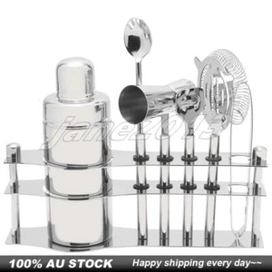 Mikasa 6 Pcs 550ml / 20.3cm Shaker Stainless Steel Bar Tool Set Luxe AU STOCK - Picture 1 of 11