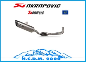 SCARICO COMPLETO RACING TITANIO ACCIAIO AKRAPOVIC T-MAX 560 2020 2022 OMOLOGATO - Imagen 1 de 5