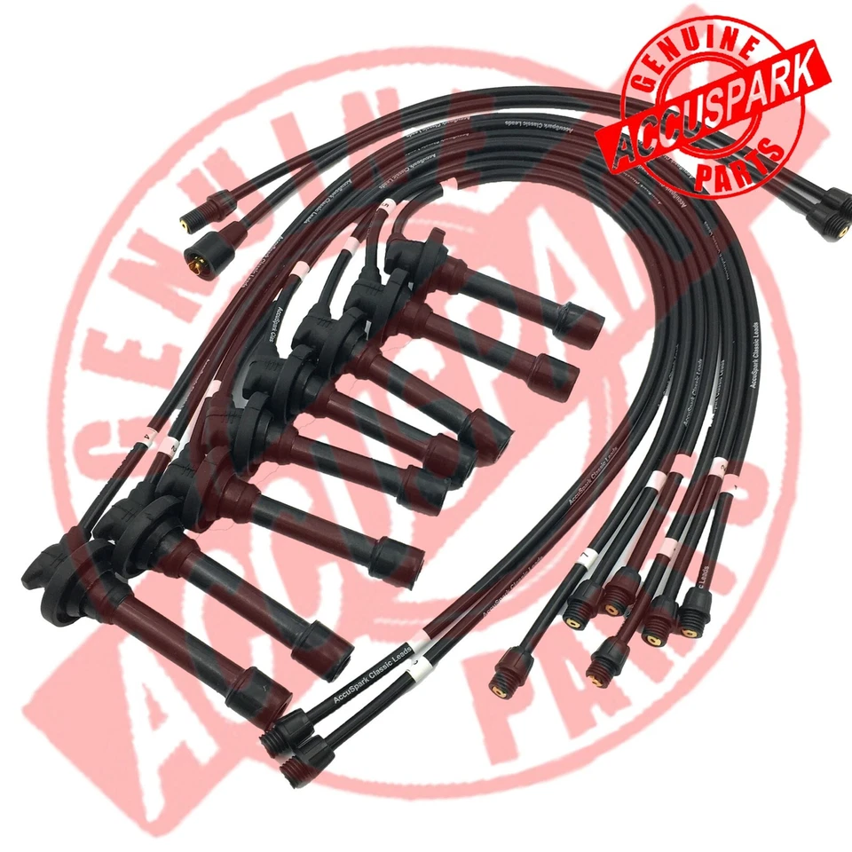  AccuSpark Black Silicon Ignition-HT Leads for DAIMLER SP 250 & Majestic V8  — 第 1/1 张图片