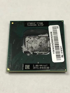 Intel Pentium CPU SL9SF socket 478-pin micro-FCPG 00/4M/667 LF80537 T7200 - Picture 1 of 6
