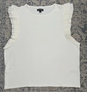 J.CREW women ivory top blouse Size 3X NEW - Picture 1 of 3