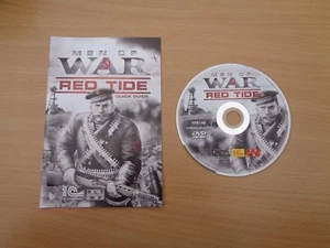 MEN OF WAR RED TIDE - DISC AND MANUAL ONLY - PC CD ROM GAME - Picture 1 of 1
